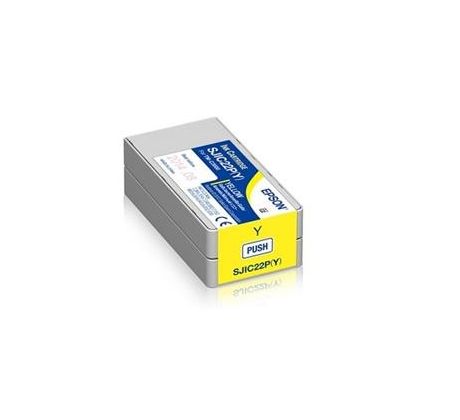 kazeta EPSON EPSSJIC22P(Y) pre C3500 yellow (C33S020604)