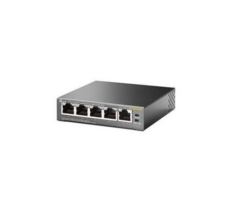 Mini Desktop Gigabit Switch TP-LINK TL-SG1005P 5-port 10/100/10000M, 5x 10/100/1000M RJ45 ports, 4x PoE, Plastic case (TL-SG1005P)