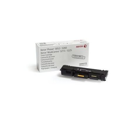 toner XEROX 106R02778 PHASER 3052/3260, WorkCentre 3215/3225 (3000 str.) - rozbalené (106R02778/P)