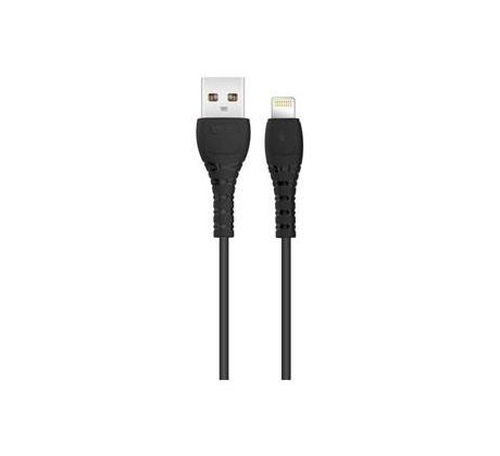 kábel XO NB165 Iphone-USB čierny (3A) (IXCABNB165INEG)