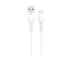 kábel XO NB165 TypC-USB biely (3A) (IXCABNB165CALB)