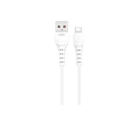 kábel XO NB165 TypC-USB biely (3A) (IXCABNB165CALB)