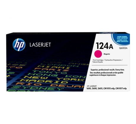 Toner HP Q6003A HP 124A pre LaserJet 1600/2600/CM1015 magenta (2.000 str.)