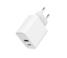 2-port 20 W USB fast charger, white (TA-UC-PDQC20-01-W)