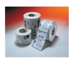 LABEL, POLYPROPYLENE, 75X35MM; THERMAL TRANSFER, POLYPRO 3000T CLEAR, PERMANENT ADHESIVE, 25MM CORE, BLACK SENSING MARK (3004428)