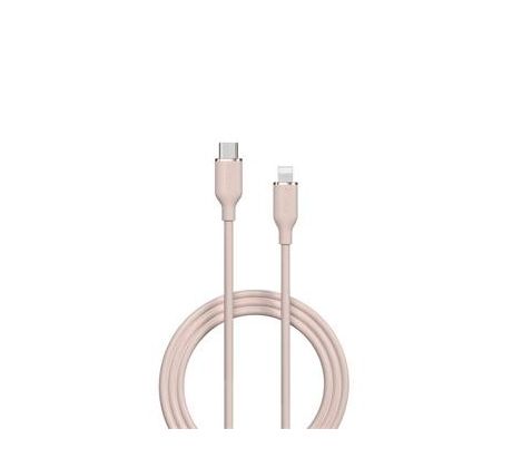 kábel Devia Jelly EC631 USB-C - Lightning 1,2 m 27W ružový (BRA012891)