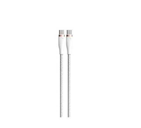 kábel Devia Star EC320 PD USB-C - USB-C 1,5 m 60W 3A biely (BRA013687)