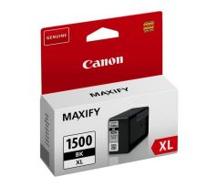 Atramentová náplň Canon PGI-1500BK pre MAXIFY MB2050/2150/2350 black XL (1.200 str.)