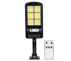 solárna lampa SUNARI LED Forever FLS-01 6*COB PIR 10W 800lm 6000K 2400mAh Li-Ion + RC (RTV100322)