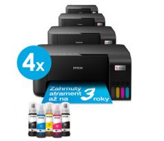 AKCIA: 4x MFP "ecoTANK" EPSON L3270/1 (C11CJ67434/5)