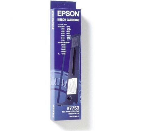 Páska Epson 7753 pre LQ350/LQ300/LQ400/LQ570/LQ580/LQ800/LQ850/LQ870 black