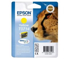 Atramentová náplň Epson T07144011 yellow pre D78/DX4000/4050/5000/5050/6000 (5,5 ml)