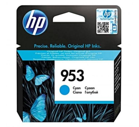 Atramentová náplň HP F6U12AE HP 953 cyan (700 str.) pre OfficeJet Pro 7740/8210/8710/8720