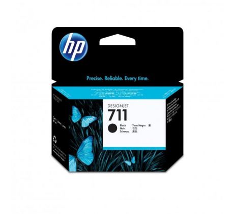 Atramentová náplň HP CZ133A HP 711 black (80 ml) pre DesignJet T120/T520/T130/T530