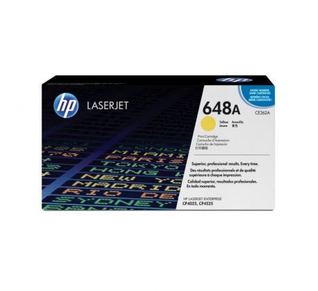 Toner HP CE262A HP 648A yellow (11.000 str.) pre LaserJet CP4525