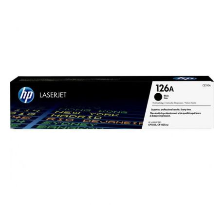 Toner HP CE310A HP 126 black (1.200 str.) pre LaserJet Pro CP1020/M175a/M275