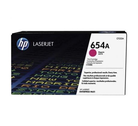 Toner HP CF333A HP 654A magenta (15.000 str.) pre LaserJet Enterprise M651