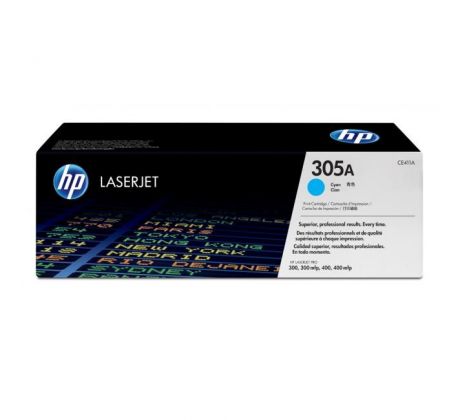 Toner HP CE411A HP 305A cyan (2.600 str.) pre CLJ M351/451/375/475