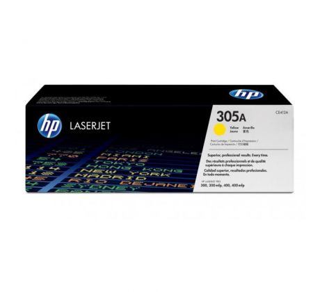 Toner HP CE412A HP 305A yellow (2.600 str.) pre CLJ M351/451/375/475