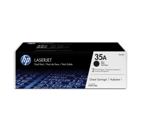 Toner HP CB435AD HP 35A dual pack (2x1.500 str.) pre LaserJet P1005/P1006