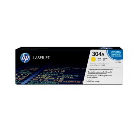 Toner HP CC532A HP 304A yellow (2.800 str.) pre LJ CP2025/CM2320