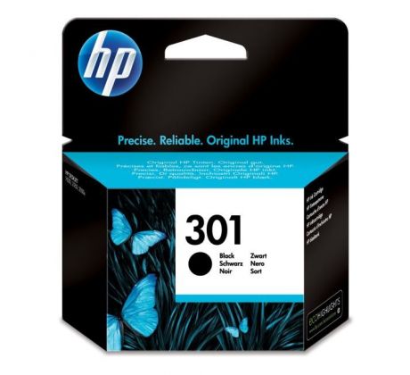 Atramentová náplň HP CH561EE HP 301 black (190 str.) pre Deskjet 1050A/1510/2050/2050A