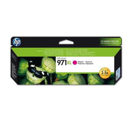 Atramentová náplň HP CN627AE HP 971XL magenta XL (6.600 str.) pre Officejet Pro X451dw/X476dw/X551dw