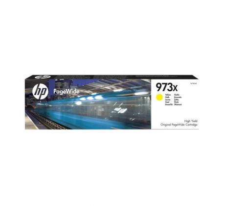 Atramentová náplň HP F6T83AE HP 973X yellow (7.000 str.) pre PageWide Pro 452/477/Managed P57750