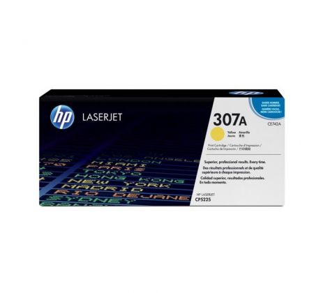 Toner HP CE742A HP 307A yellow (7.300 str.) pre LaserJet CP5220