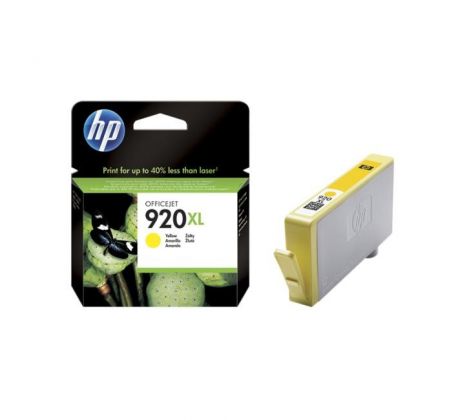 Atramentová náplň HP CD974AE HP 920XL yellow XL (700 str.) pre Officejet 6500/7000/7500