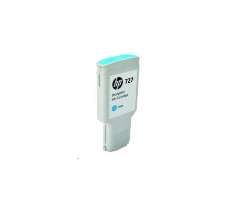 Atramentová náplň HP F9J76A HP 727 cyan (300 ml) pre DesignJet T920/T1500/ T2500