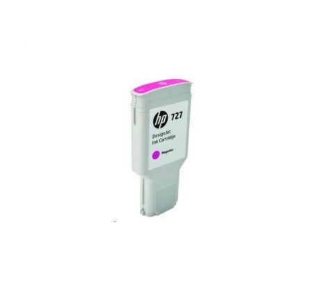 Atramentová náplň HP F9J77A HP 727 magenta (300 ml) pre DesignJet T920/T1500/ T2500