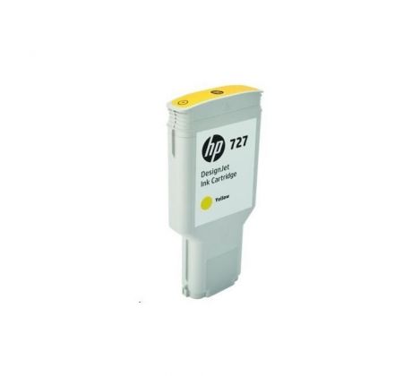 Atramentová náplň HP F9J78A HP 727 yellow ( 300 ml) pre DesignJet T920/T1500/ T2500