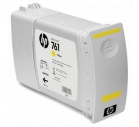 Atramentová náplň HP CM992A HP 761 yellow (400 ml) pre DesignJet T7100/T7200