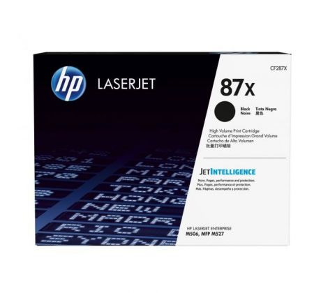 Toner HP CF287X HP 87X black (18.000 str.) pre LaserJet Enterprise M501/ M506/ M527