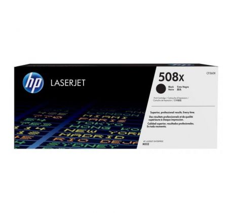 Toner HP CF360X HP 508X black (12.500 str.) pre LaserJet M552/M553/M577