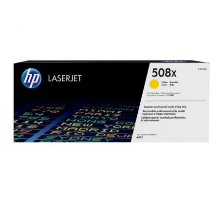 Toner HP CF362X HP 508X yellow (9.500 str.) pre LaserJet M552/M553/M577