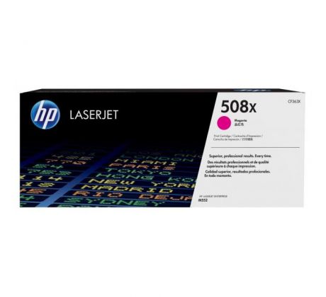 Toner HP CF363X HP 508X magenta (9.500 str.) pre LaserJet M552/M553/M577