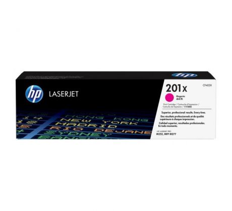 Toner HP CF403X HP 201X magenta (2.300 str.) pre LaserJet Pro M252/M274/M277