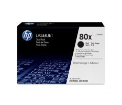 Toner HP CF280XD HP 80X dual pack black (2x6.900 str.) pre LaserJet Pro M401/M425