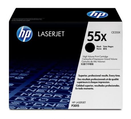 Toner HP CE255X HP 55X black (13.000 str.) pre LaserJet P3015/ M521