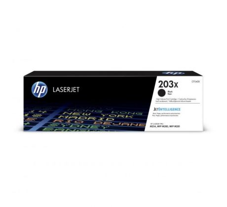 Toner HP CF540X HP 203X black (3.200 str.) pre LaserJet Pro M254dw/ M280nw/M281fdn