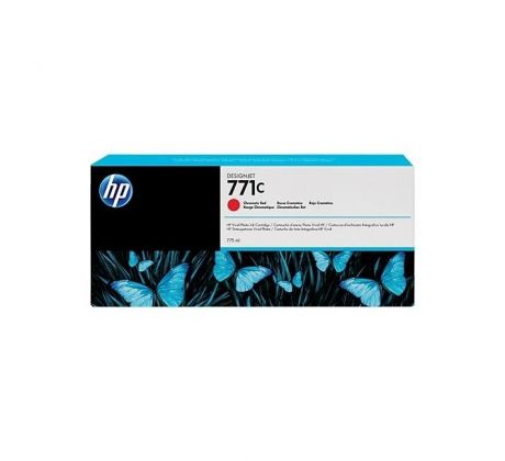 Atramentová náplň HP B6Y08A HP 771C chromatic red (775 ml) pre Designjet Z6200/Z6800