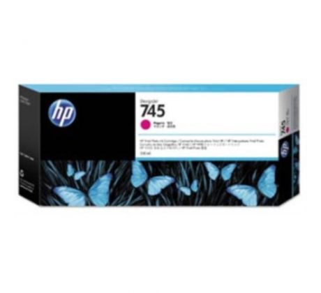 Atramentová náplň HP F9K01A HP 745 magenta (300 ml) pre DesignJet Z2600 PostScript/Z5600 PostScript