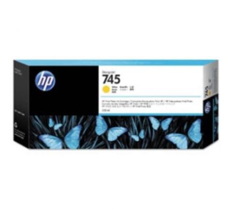 Atramentová náplň HP F9K02A HP 745 yellow (300 ml) pre DesignJet Z2600 PostScript/Z5600 PostScript