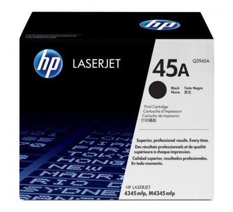 Toner HP Q5945A HP 45A black (18.000 str.) pre LaserJet 4345