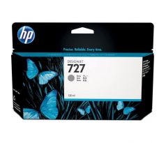 Atramentová náplň HP B3P24A HP 727 grey (130 ml) pre DesignJet T920/ T1500/ T2500