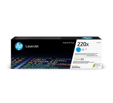 Toner HP 220X Cyan Original LaserJet (5.500 str.)