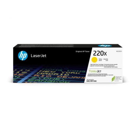 Toner HP 220X Yellow Original LaserJet (5.500 str.)