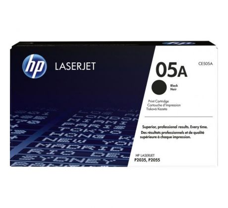 Toner HP CE505A HP 05A black (2.300 str.) pre LaserJet P2035/P2055